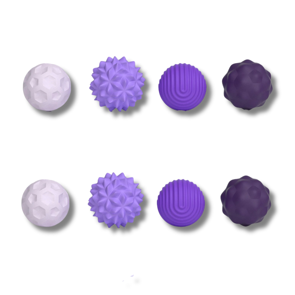 Balles anti-stress magnétiques en silicone