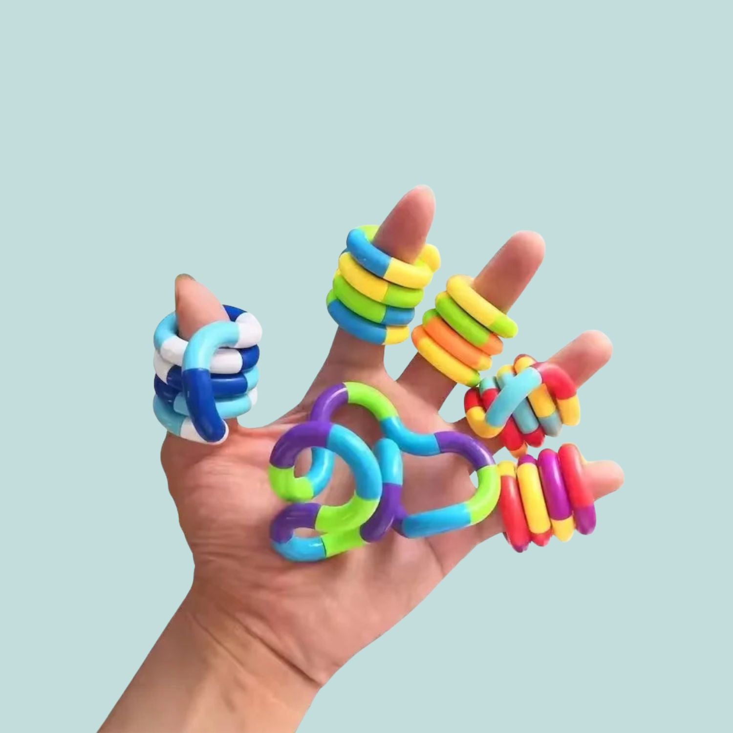 Corde déformable anti-stress tenue en main