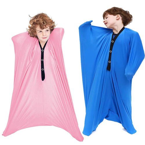Body sock sensoriel extensible, sac stretch proprioceptif pour enfant et adulte