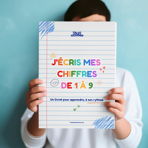 Carnet d'écriture J'écris mes chiffres de 1 à 9, PDF à imprimer – aperçu 2