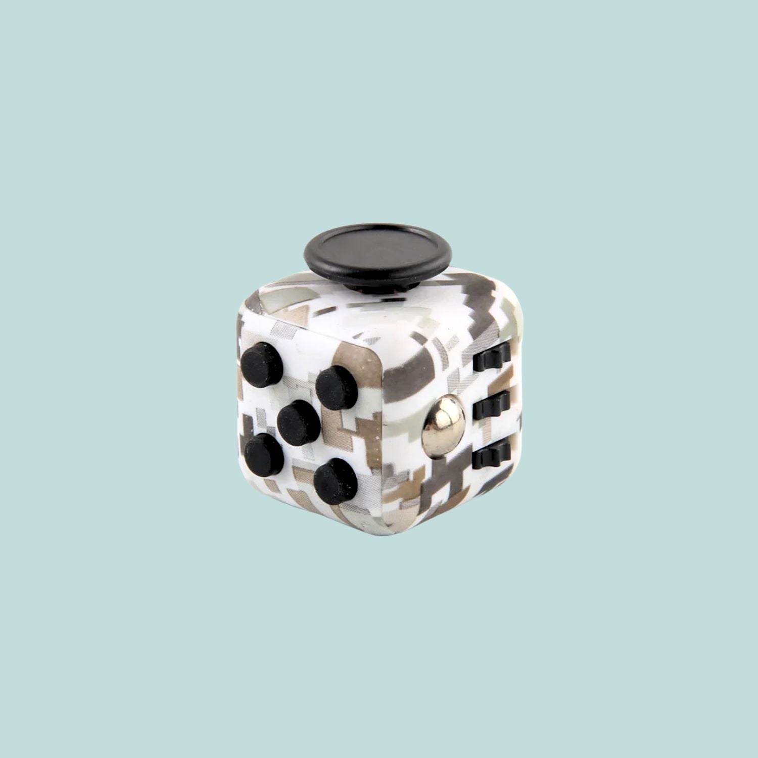 Fidget cube anti-stress sensoriel – cube multi-boutons pour enfants et adultes
