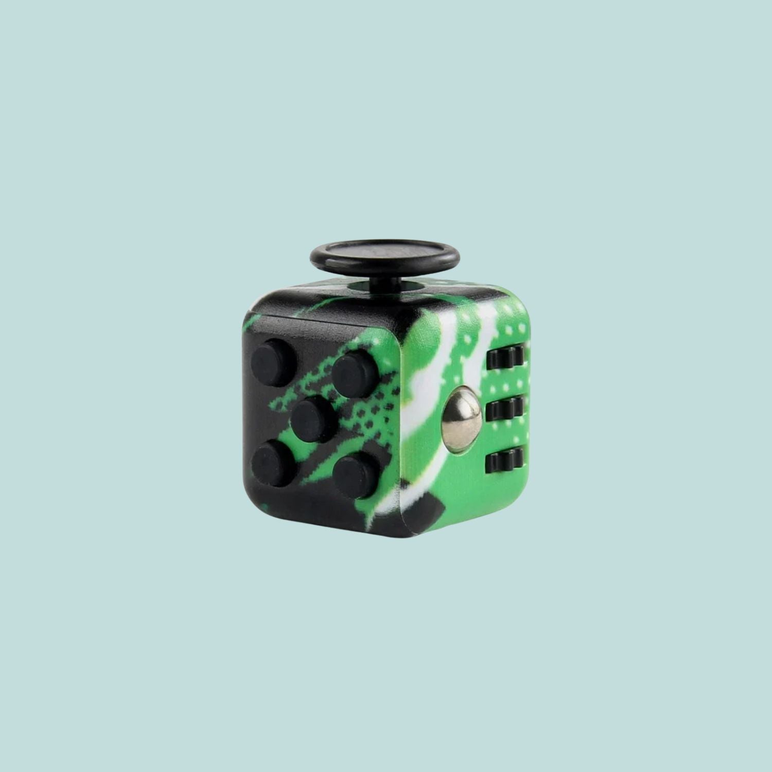 Fidget cube anti-stress sensoriel – cube multi-boutons pour enfants et adultes