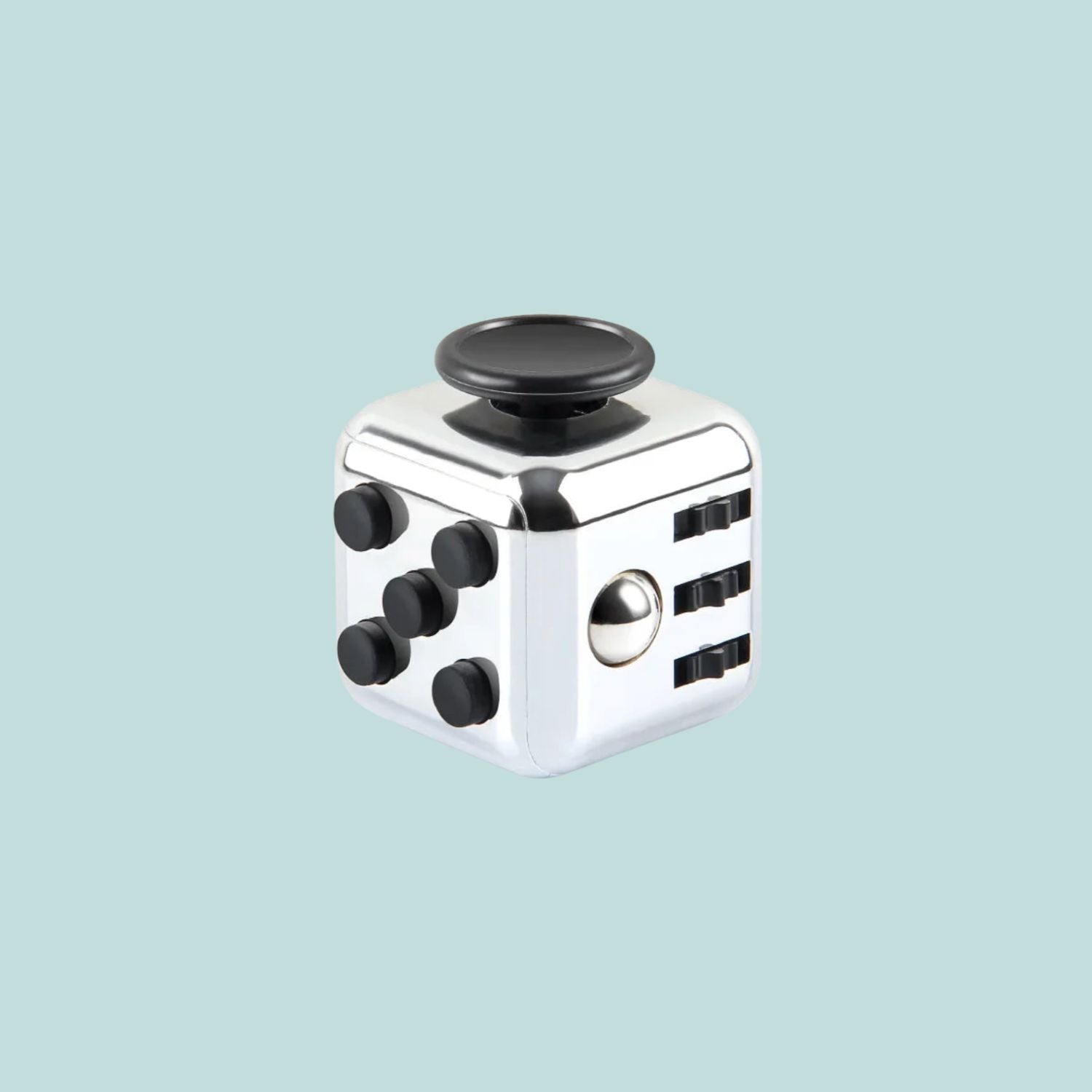 Fidget cube anti-stress sensoriel – cube multi-boutons pour enfants et adultes