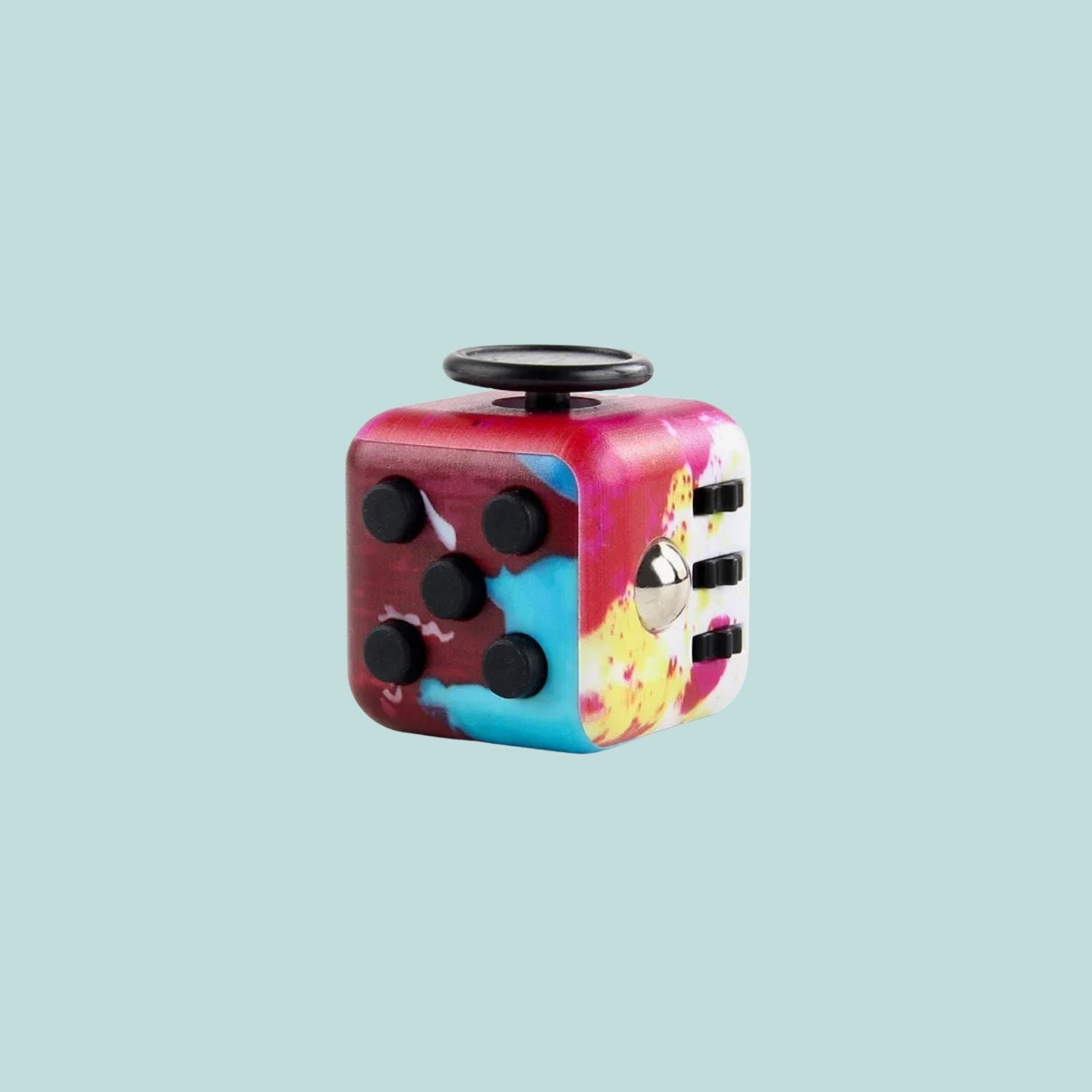 Fidget cube anti-stress sensoriel – cube multi-boutons pour enfants et adultes