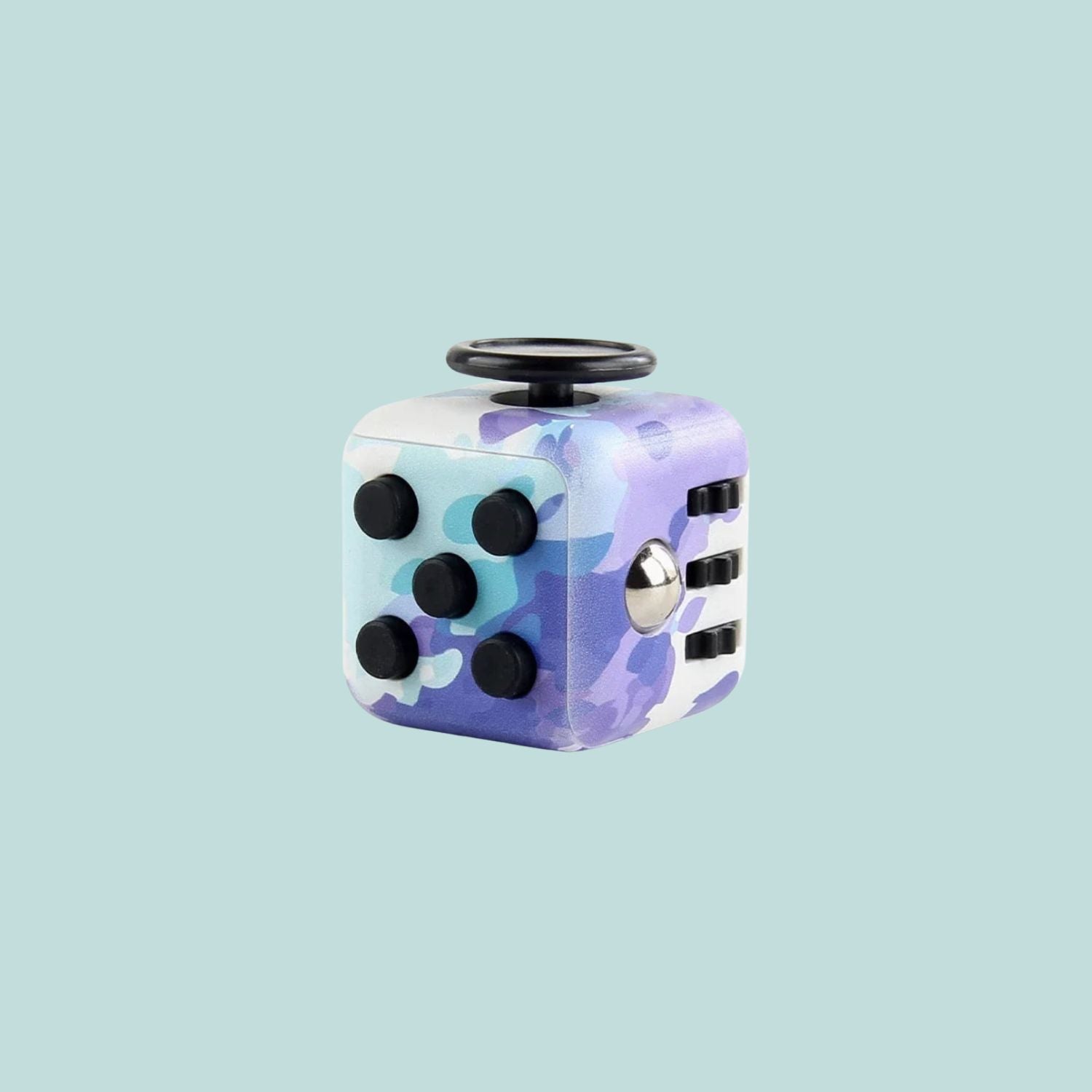 Fidget cube anti-stress sensoriel – cube multi-boutons pour enfants et adultes