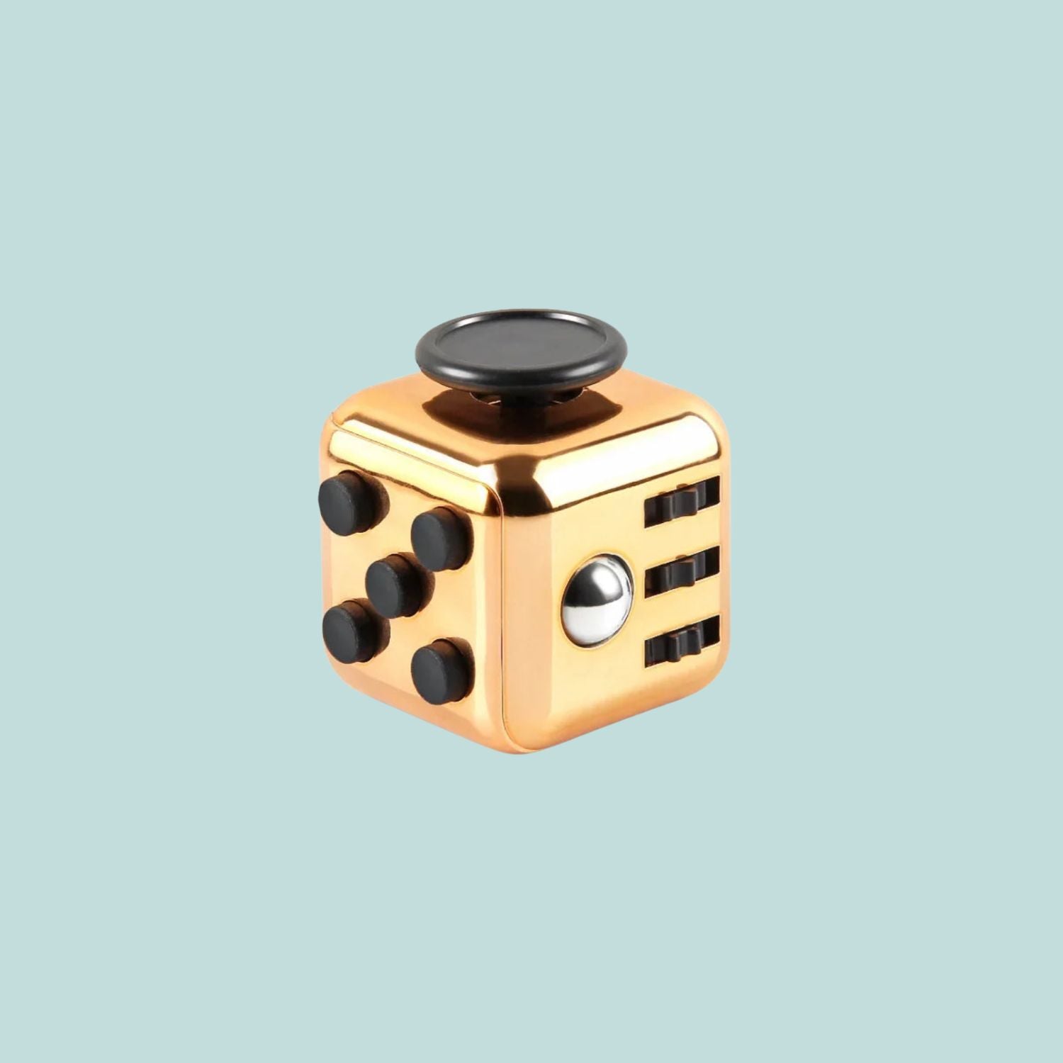 Fidget cube anti-stress sensoriel – cube multi-boutons pour enfants et adultes