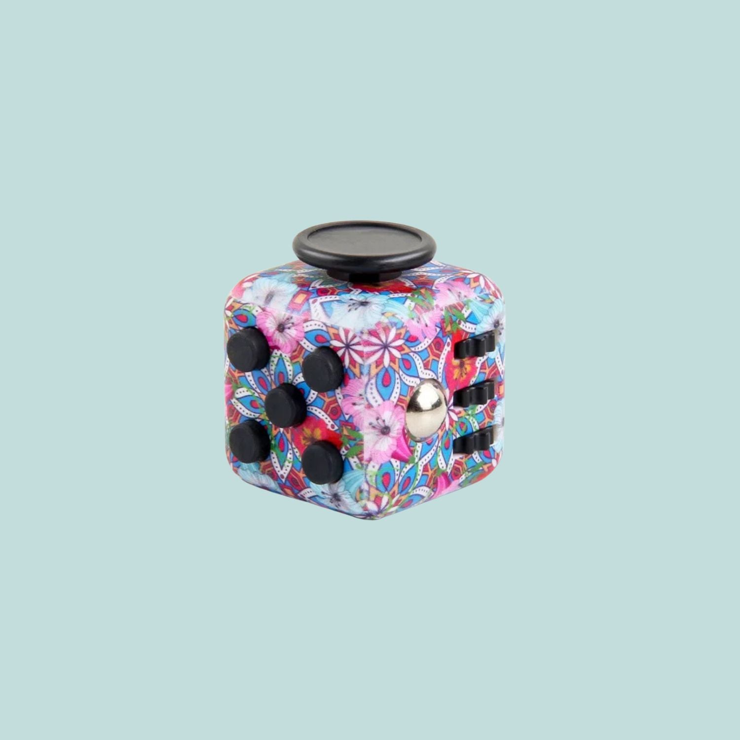 Fidget cube anti-stress sensoriel – cube multi-boutons pour enfants et adultes