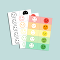 Lot trois fiche A4 emotions tous autonomes 